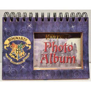 Harry Potter Hogwarts House-Themed Photo Album Spiral Bound Officially Licensed